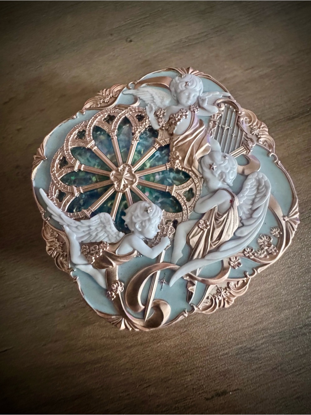 Flower Knows Luxury Balm Blush Compact Color Rose Pink